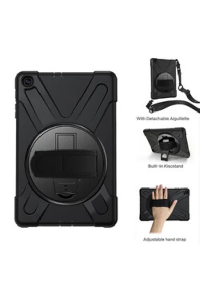 CEPCASE    Ipad Mini 1 Kılıf Zırhlı Tablet Silikon Anti Şok Özellikli Yüksek Koruma - 3