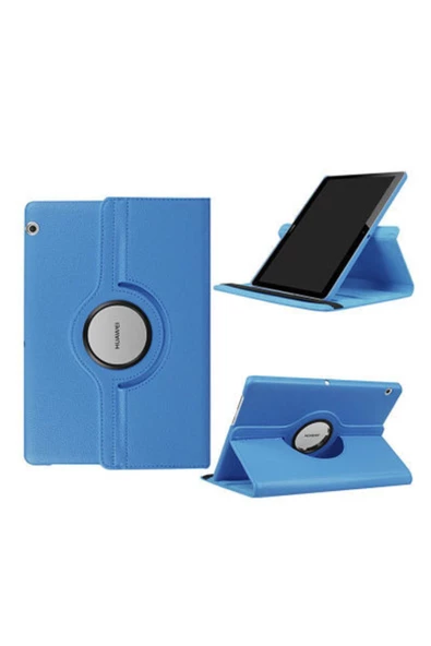 CEPCASE    Huawei T3 7 Inc Tablet Kılıfı 360° Dönen Standlı Tam Korumalı Kılıf