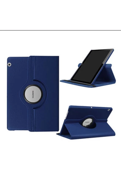 CEPCASE    Huawei T5 10 Inc Tablet Kılıfı 360° Dönen Standlı Tam Korumalı Kılıf