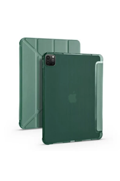 CEPCASE    Ipad Pro 11 2020 Kılıf Kalem Bölmeli Standlı Kapaklı Exculisive Akıllı Kapak