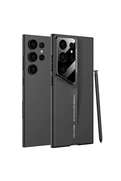 CEPCASE    Galaxy S23 Ultra Kılıf Custom Design Kameralı Korumalı Ultra İnce Sağlam Koruma Kapak