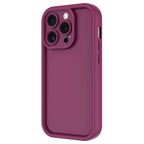 CEPCASE    Apple  iPhone 15 Pro Max Kılıf Kamera Korumalı Anti Darbe Özellikli Tam Koruma Pineapple Kapak - Resim 3