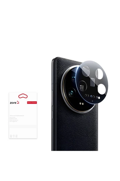 CEPCASE    Xiaomi Mi 14 Ultra Kamera Cam Koruyucu 3D Net Görüntü Tam Kapatan Kavisli Lens Koruma