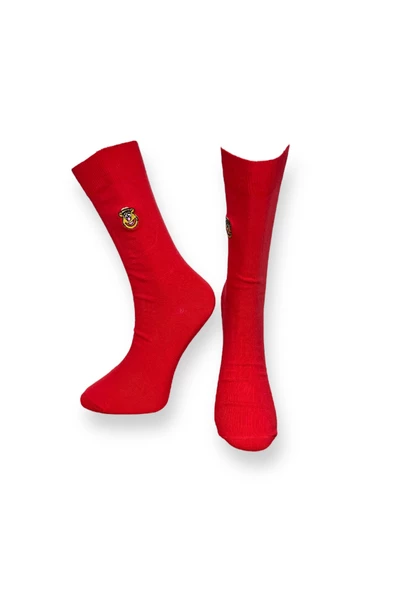 Me-vo 3'lü Mini Hayvan Desenli Unisex Esnek Nem Alabilen Pamuklu Koyu Renkli Soket Çoraplar - Resim 2