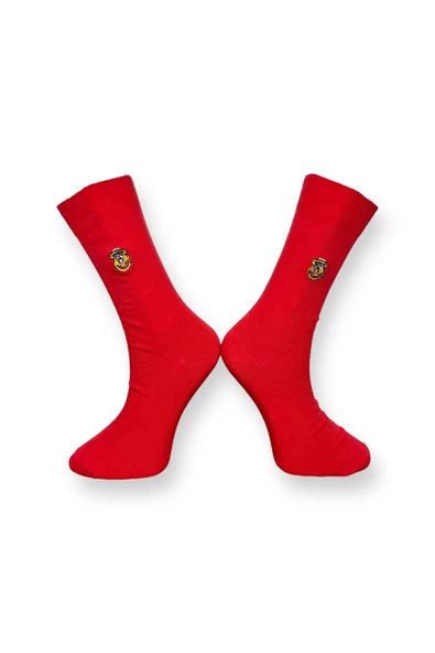 Me-vo 3'lü Mini Hayvan Desenli Unisex Esnek Nem Alabilen Pamuklu Koyu Renkli Soket Çoraplar - Resim 3