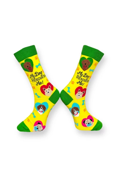 Me-vo 3'lü Çok Renkli Unisex Esnek Nem Alabilen Pamuklu Sevimli Hayvan Desenli Soket Çoraplar - Resim 3