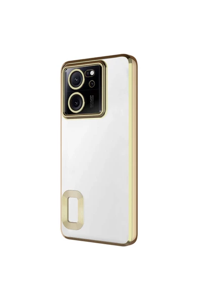 CEPCASE    Xiaomi Mi 13T Pro Kılıf Kamera Korumalı Logo Gösteren New fashion  Tam Kalıp Kapak - 6