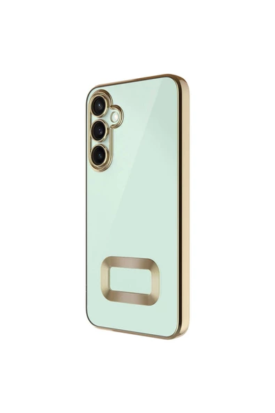 CEPCASE    Samsung Galaxy A55 Kılıf Kamera Korumalı Logo Gösteren New fashion  Tam Kalıp Kapak - 5