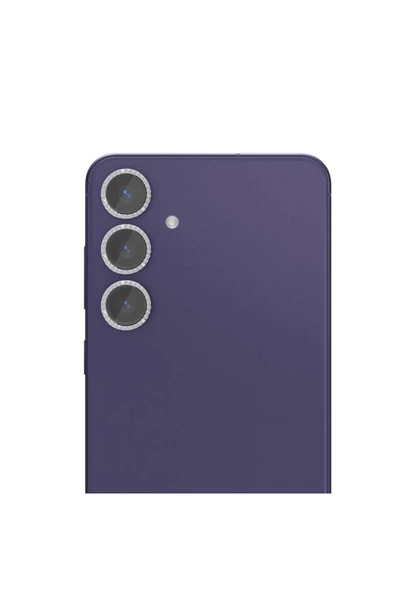 CEPCASE    Galaxy S24 Plus Kamera Lens Koruyucu Diamond Taşlı Tasarım Sapphire 9h Sağlam Koruma - Resim 3