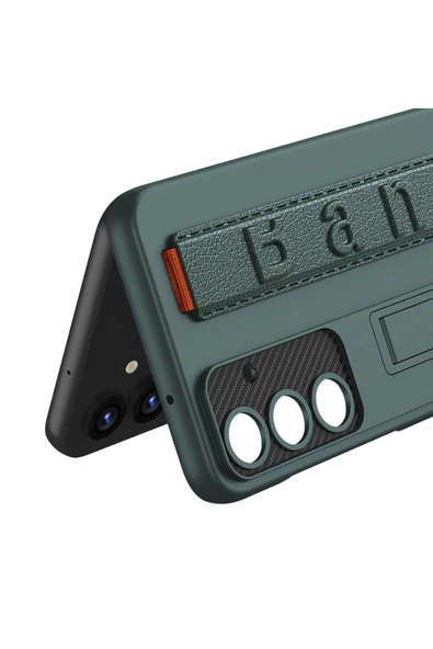 CEPCASE    Galaxy S24 Uyumlu Kılıf El Tutmalı Standlı Luxury Slim Style  Kalıp Kapak - Resim 5