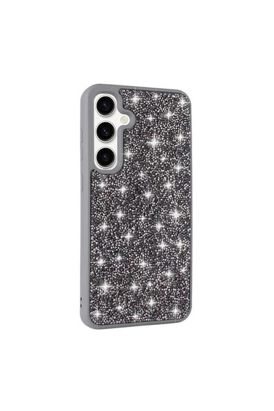 CEPCASE    Samsung Galaxy S24 Kılıf Diamond Pırıltılı Parlak Sağlam Koruma Shiny Stone Kapak