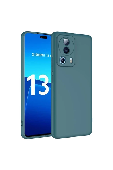 CEPCASE    Xiaomi Mi 13 Lite Kılıf Lansman Model Kadife İç Tasarım Soft Mat Yüzey Silikon Kapak