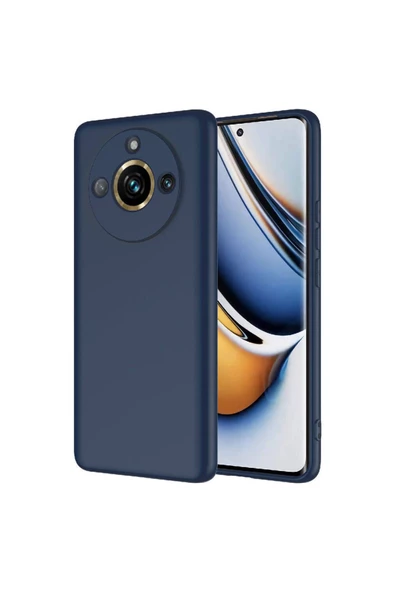 CEPCASE    Realme 11 Pro Plus Kılıf Lansman Model Kadife İç Tasarım Soft Mat Yüzey Silikon Kapak