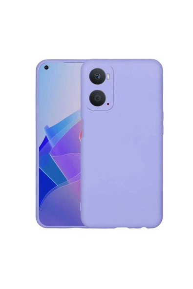 CEPCASE    Oppo A96 4G Kılıf Lansman Model Kadife İç Tasarım Soft Mat Yüzey Silikon Kapak - 2