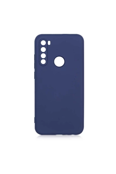 CEPCASE    Xiaomi Redmi Note 8 Kılıf Lansman Model Kadife İç Tasarım Soft Mat Yüzey Silikon Kapak