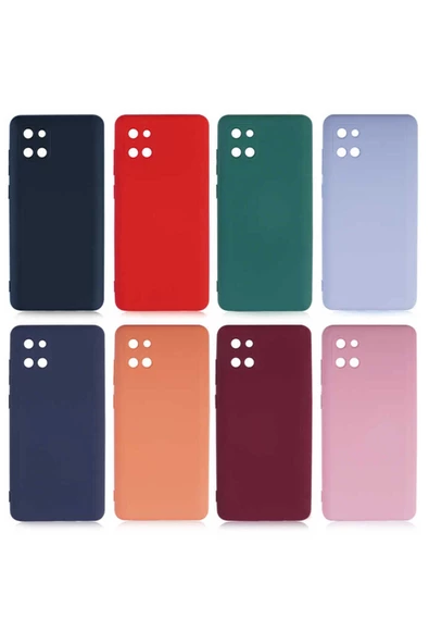 CEPCASE    Samsung Galaxy A81 (Note 10 Lite) Kılıf Lansman Model Kadife İç Tasarım Soft Mat Yüzey Silikon Kapak - Resim 4