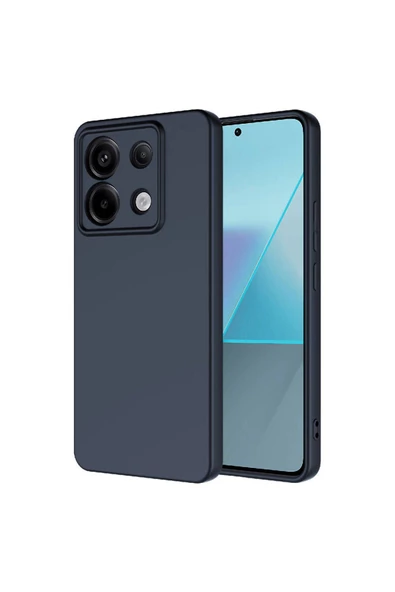 CEPCASE    Xiaomi Redmi Note 13 Pro 5G Kılıf Lansman Model Kadife İç Tasarım Soft Mat Yüzey Silikon Kapak ürün görseli