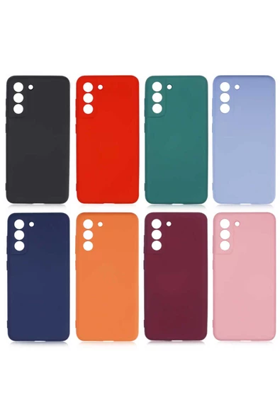 CEPCASE    Samsung Galaxy S21 FE Kılıf Lansman Model Kadife İç Tasarım Soft Mat Yüzey Silikon Kapak - Resim 4