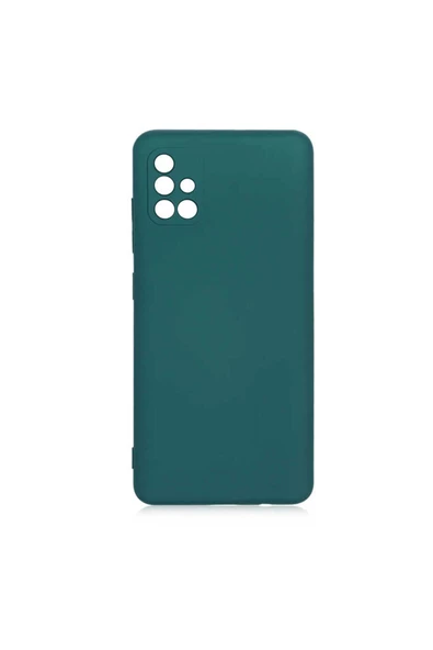 CEPCASE    Samsung Galaxy A51 Kılıf Lansman Model Kadife İç Tasarım Soft Mat Yüzey Silikon Kapak - Resim 2