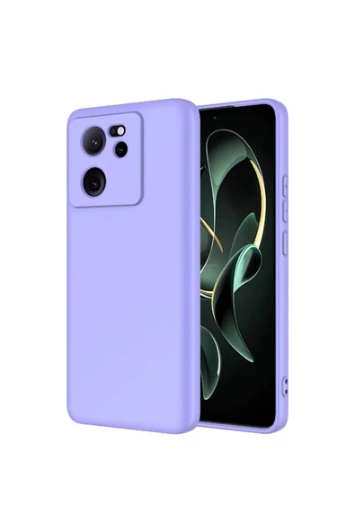 CEPCASE    Xiaomi Mi 13T Pro Kılıf Lansman Model Kadife İç Tasarım Soft Mat Yüzey Silikon Kapak