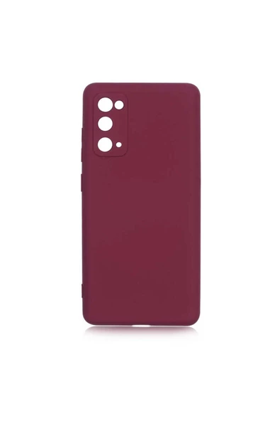 CEPCASE    Samsung Galaxy S20 FE Kılıf Lansman Model Kadife İç Tasarım Soft Mat Yüzey Silikon Kapak