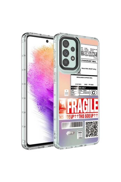 CEPCASE    Samsung Galaxy A33 5G Kılıf Kamera Korumalı Colourful Desenli Hard Silikon Summer Style Kapak ürün görseli