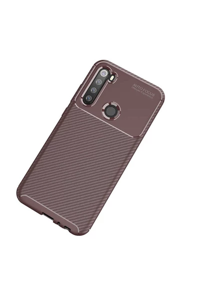 CEPCASE    Xiaomi Redmi Note 8T Kılıf Karbon Fiber Tasarım Ultra Slim Lüx Görünüm Silikon Kapak ürün görseli