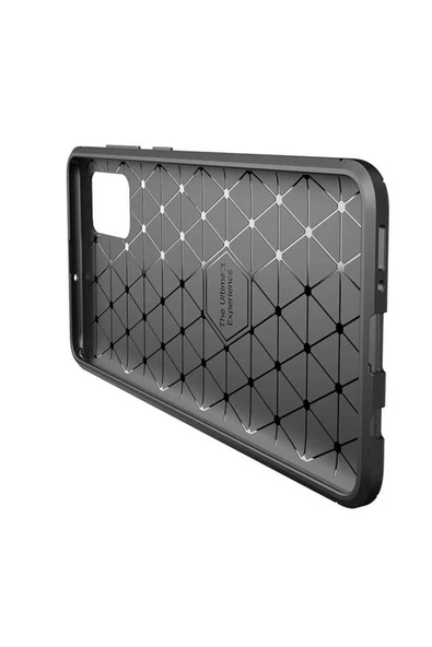 CEPCASE    Samsung Galaxy M31S Kılıf Karbon Fiber Tasarım Ultra Slim Lüx Görünüm Silikon Kapak - Resim 3