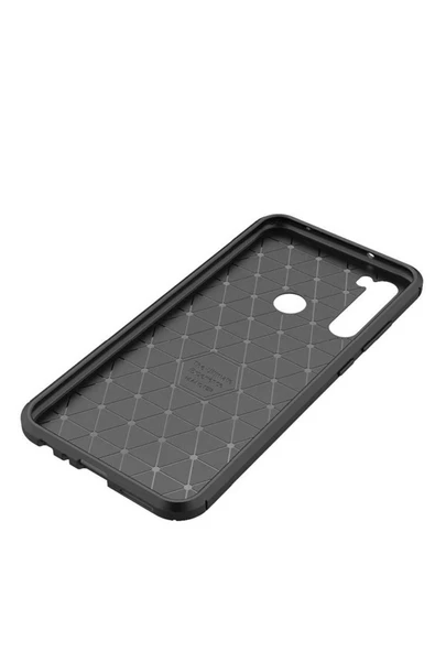 CEPCASE    Xiaomi Redmi Note 8 Kılıf Karbon Fiber Tasarım Ultra Slim Lüx Görünüm Silikon Kapak - Resim 4