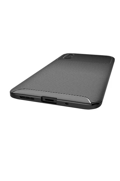CEPCASE    Xiaomi Redmi 9A Kılıf Karbon Fiber Tasarım Ultra Slim Lüx Görünüm Silikon Kapak - 6