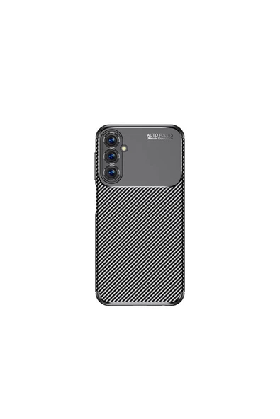 CEPCASE    Samsung Galaxy A05S Kılıf Karbon Fiber Tasarım Ultra Slim Lüx Görünüm Silikon Kapak