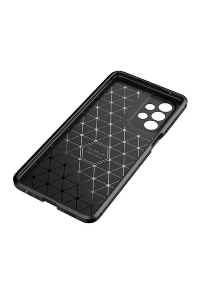CEPCASE    Samsung Galaxy A23 Kılıf Karbon Fiber Tasarım Ultra Slim Lüx Görünüm Silikon Kapak - Resim 4