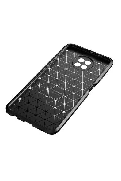 CEPCASE    Xiaomi Redmi Note 9T Kılıf Karbon Fiber Tasarım Ultra Slim Lüx Görünüm Silikon Kapak - Resim 3