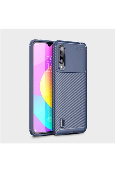 CEPCASE    Xiaomi Mi 9 Lite Kılıf Karbon Fiber Tasarım Ultra Slim Lüx Görünüm Silikon Kapak - Resim 3