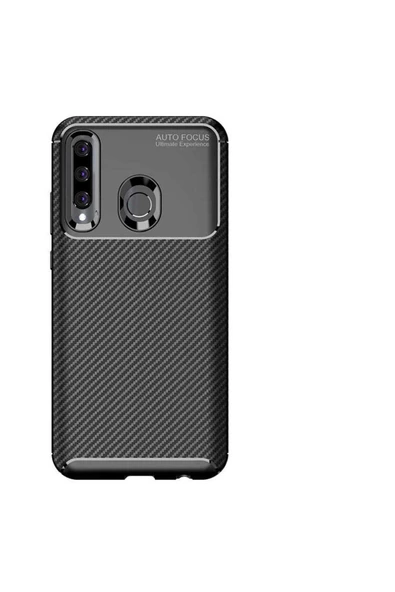 CEPCASE    Huawei Honor 20 Lite Kılıf Karbon Fiber Tasarım Ultra Slim Lüx Görünüm Silikon Kapak - Resim 5