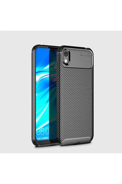 CEPCASE    Huawei Y5 2019 Kılıf Karbon Fiber Tasarım Ultra Slim Lüx Görünüm Silikon Kapak - Resim 4