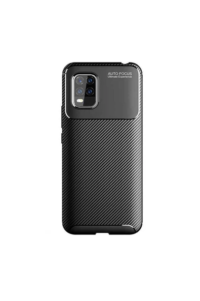 CEPCASE    Xiaomi Mi 10 Lite Kılıf Karbon Fiber Tasarım Ultra Slim Lüx Görünüm Silikon Kapak - Resim 2