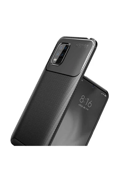 CEPCASE    Xiaomi Mi 10 Lite Kılıf Karbon Fiber Tasarım Ultra Slim Lüx Görünüm Silikon Kapak - Resim 3
