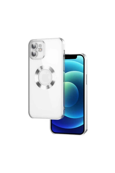 CEPCASE    Apple iPhone 11 Kılıf Kamera Korumalı Logo Gösteren New fashion Tam Kalıp Kapak - Resim 2