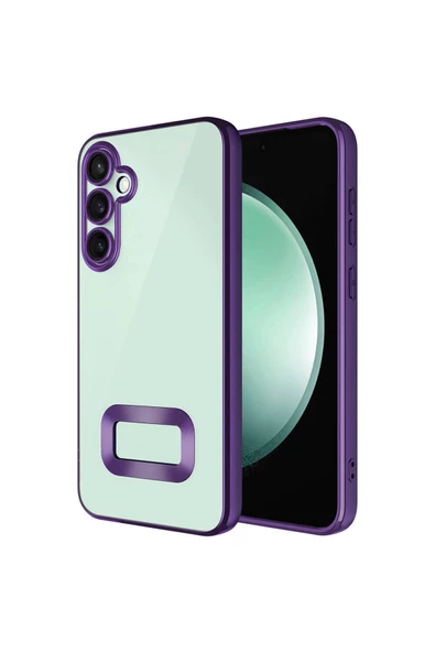 CEPCASE    Samsung Galaxy A05S Kılıf Kamera Korumalı Logo Gösteren New fashion Tam Kalıp Kapak - Resim 2