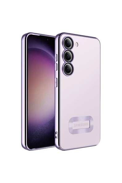 CEPCASE    Samsung Galaxy S23 Kılıf Kamera Korumalı Logo Gösteren New fashion Tam Kalıp Kapak ürün görseli