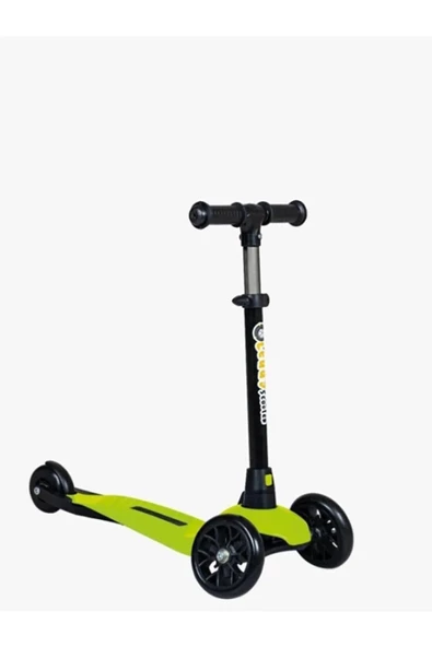 Çekirdek Zeka Winky Katlanabilir Scooter 3 Tekerli Yeşil Işıksız Kutulu Scooter