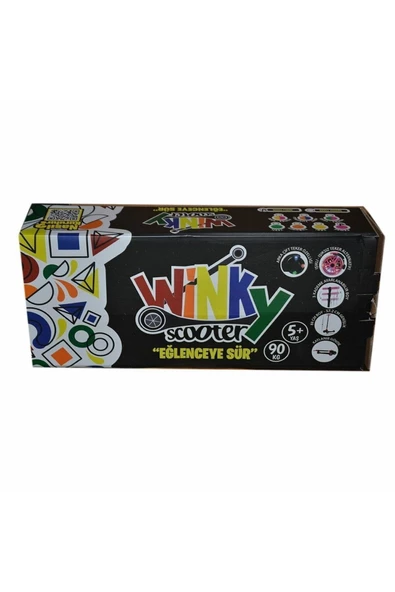 Kolat Toy Story Winky Katlanabilir Scooter 3 Tekerli Kırmızı Işıklı Kutulu Kırmızı Scooter 3 Kırmızı 5+ Y - Resim 2