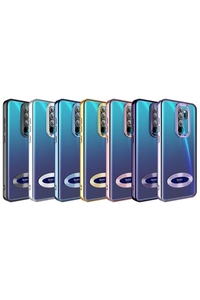 CEPCASE    Xiaomi Redmi Note 8 Pro Kılıf Kamera Korumalı Logo Gösteren New fashion Tam Kalıp Kapak - Resim 3