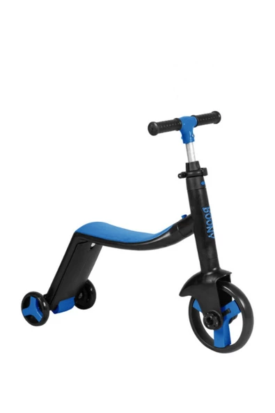 Pratikall Katlanabilir Boony Scooter Mavi 3 50 Kg Manuel Mavi - 2
