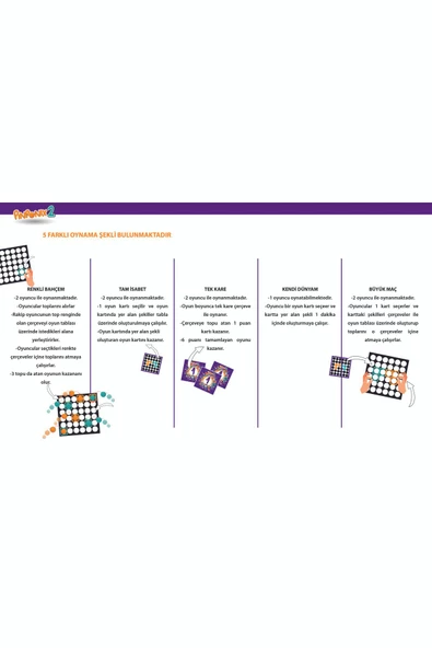 Artıpozitif Pinponi X-2 Dikkat Ve Koordinasyon Oyunu Yeni Seri Eğlenceli Kutu Oyunu - 5