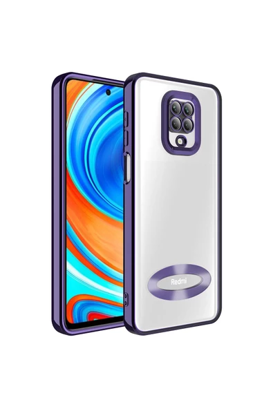 CEPCASE    Xiaomi Redmi Note 9S Kılıf Kamera Korumalı Logo Gösteren New fashion Tam Kalıp Kapak ürün görseli