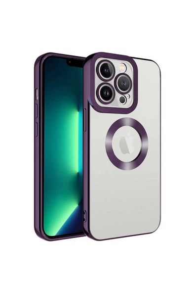 CEPCASE    Apple iPhone 11 Pro Kılıf Kamera Korumalı Logo Gösteren New fashion Tam Kalıp Kapak - 1