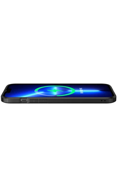 CEPCASE    Apple iPhone 13 Pro Kılıf Transparent Şeffaf Arka Yüzey Kamera Korumalı Airbag Kenarlı Kapak - Resim 5