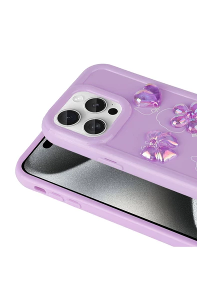 CEPCASE    Apple iPhone 15 Pro Max Kılıf Fun Funny Parlak Kabartma Figürlü Silikon Kapak - Resim 4